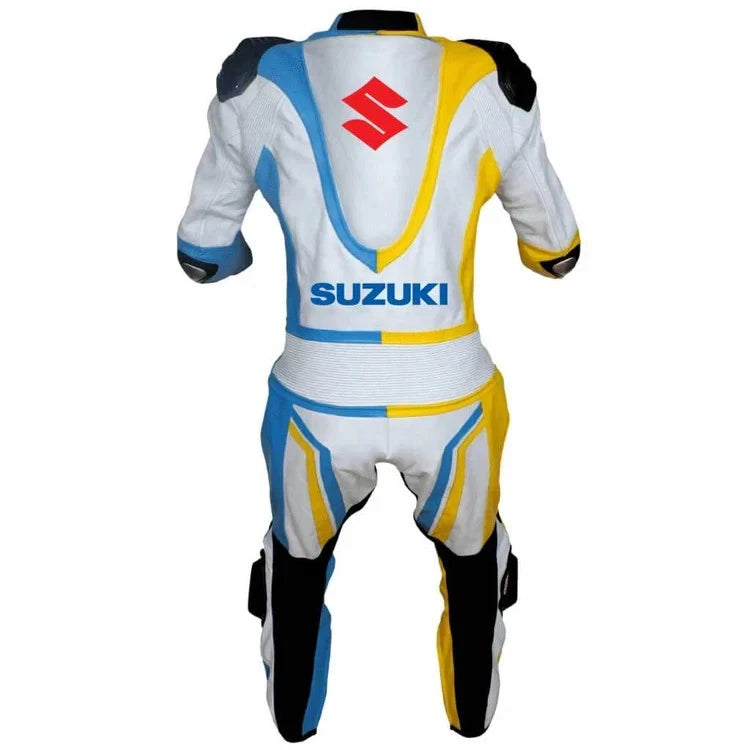 One Piece Leather Motorcycle Racing Suit – CE Armor Biker Riding Gear