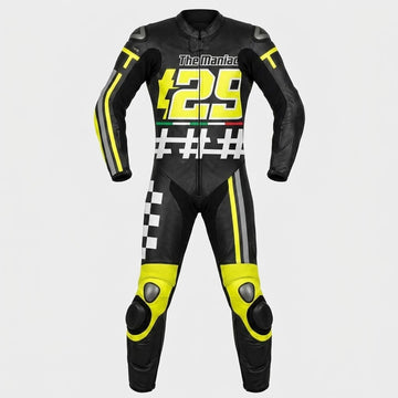 Suzuki MotoGP-Style Leather Suit — "Nyalakan Nyali" Livery