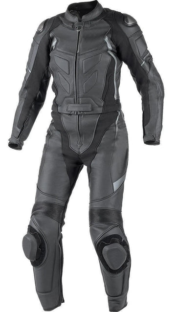 Women’s Leather Motorcycle Racing Suit - Full Body CE Approved Biker Gear